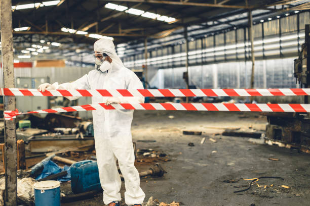 Professional Biohazard technician working in Galloway, OH